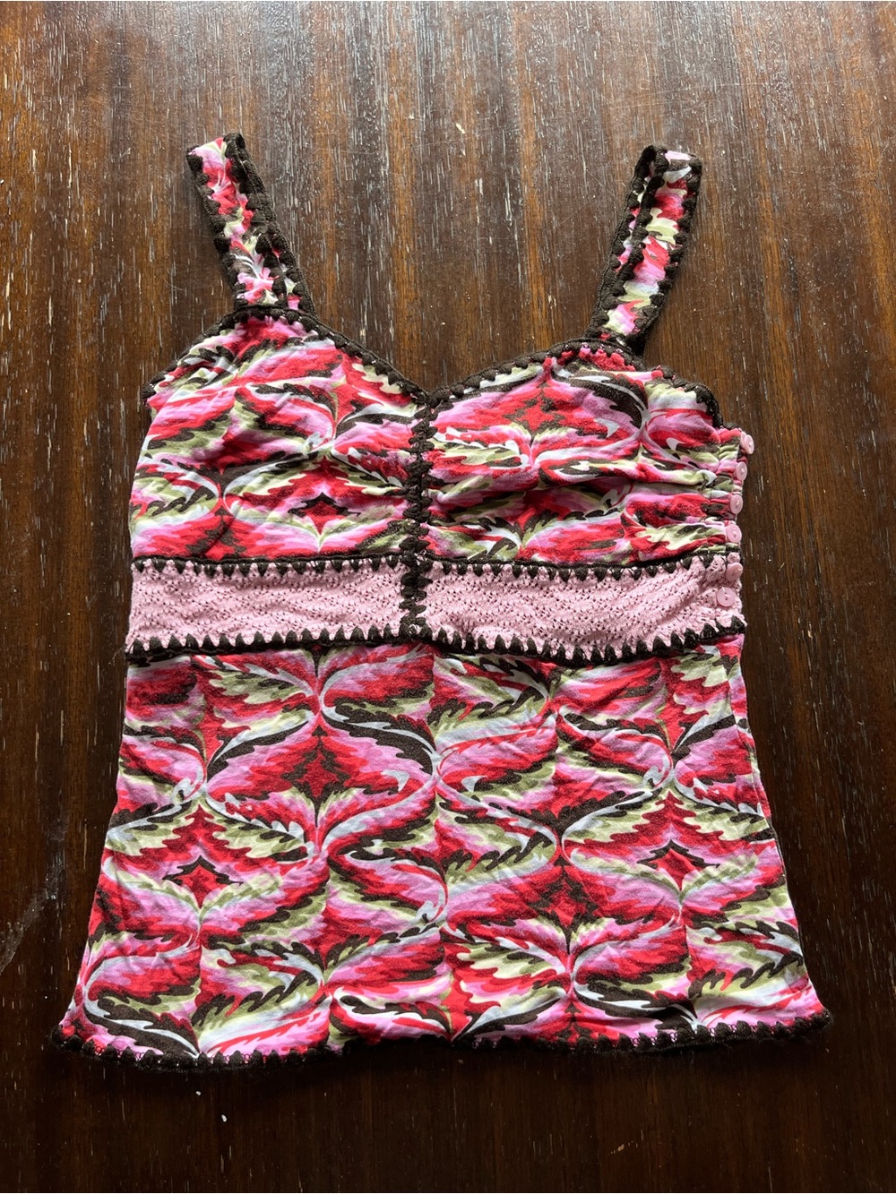 Vintage knit cami